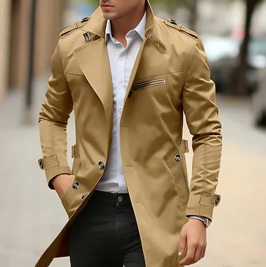 Edwin™ | Manteau Élégant pour Homme au Style Intemporel