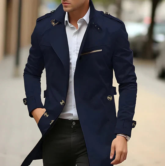 Edwin™ | Manteau Élégant pour Homme au Style Intemporel