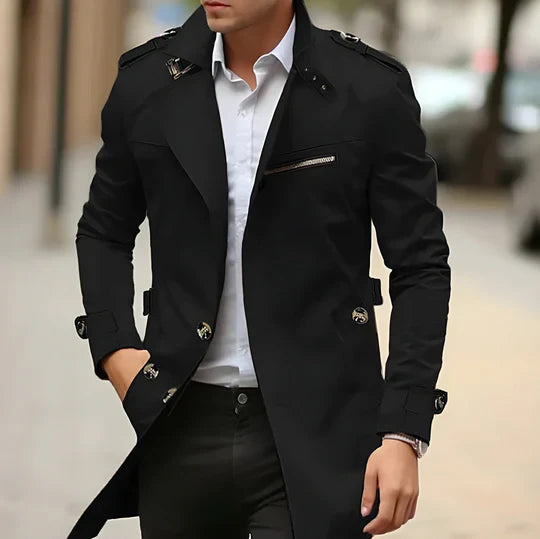 Edwin™ | Manteau Élégant pour Homme au Style Intemporel