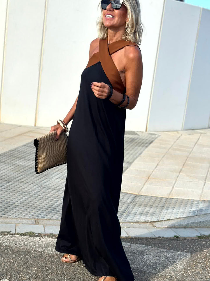 Gracie™ | Robe Élégante avec Dos Nu et Col Croisé Fashion