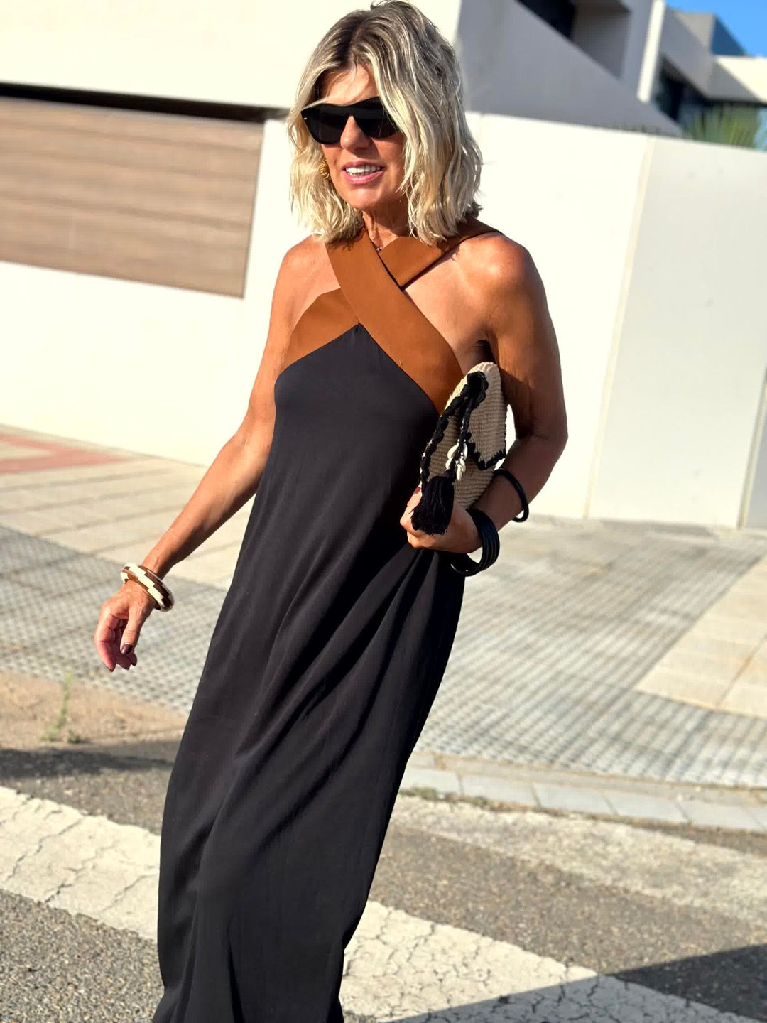 Gracie™ | Robe Élégante avec Dos Nu et Col Croisé Fashion