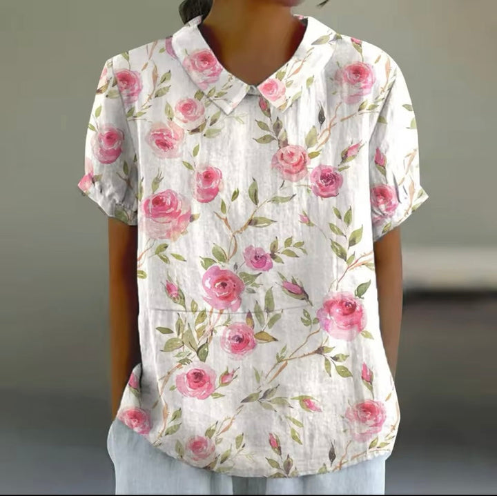 Nilo™ | Blouse élégante avec design floral