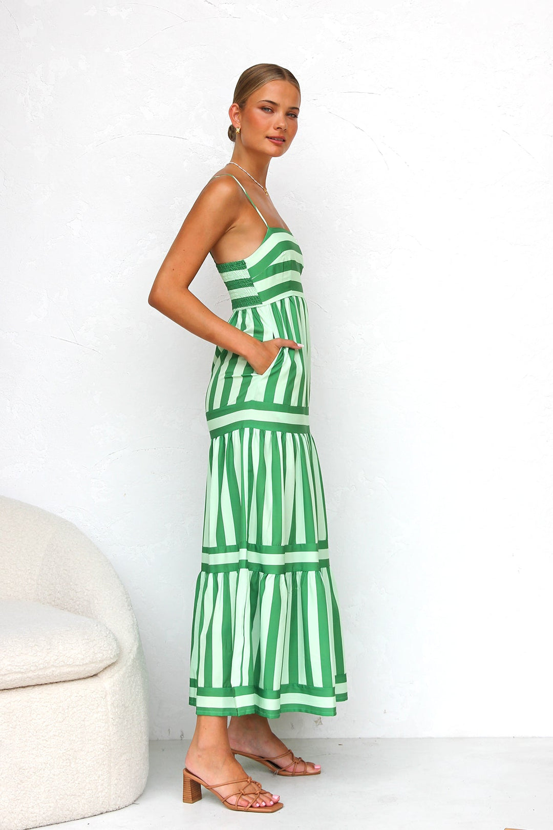 Tusha™ | Robe à Bretelles Colorée pour l'Été