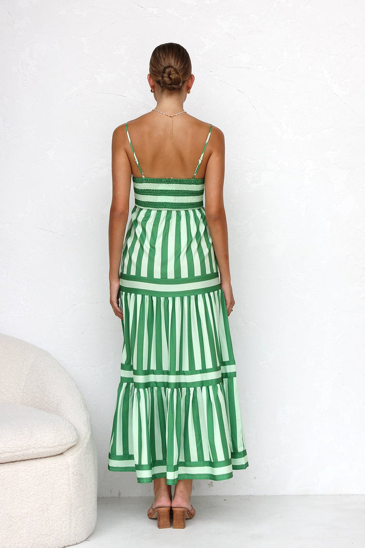 Tusha™ | Robe à Bretelles Colorée pour l'Été
