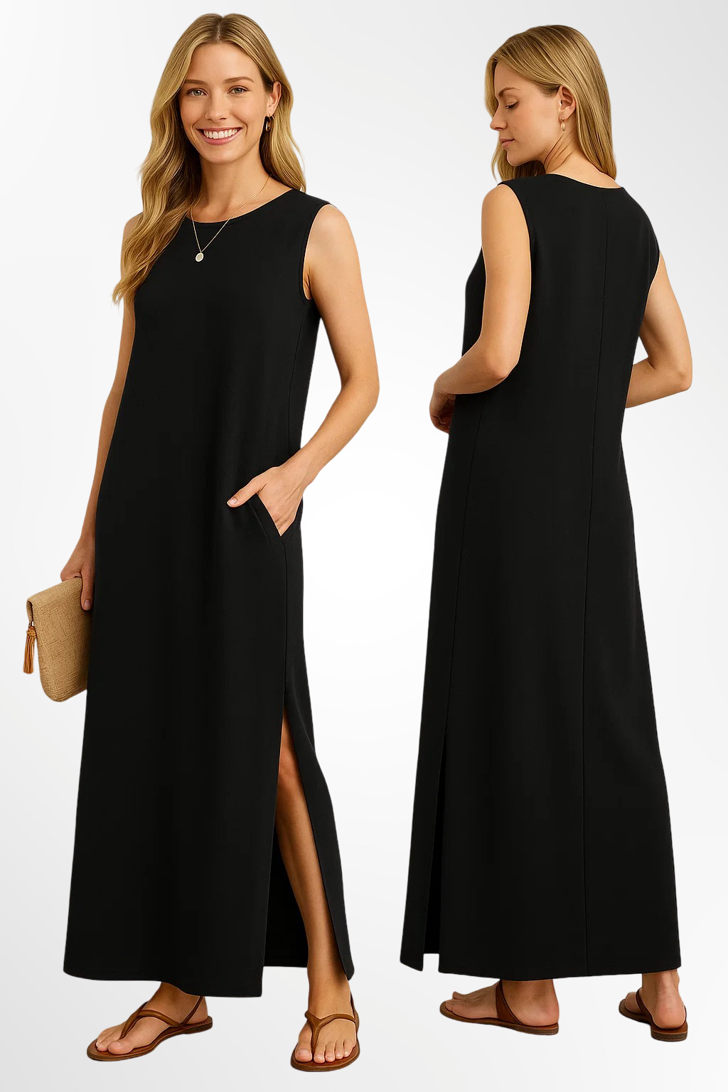 Emma - Robe Longue Fluide