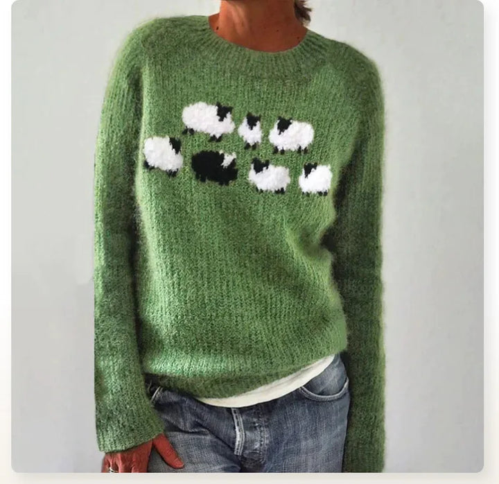 Lilou - Pull en laine de mouton douillet