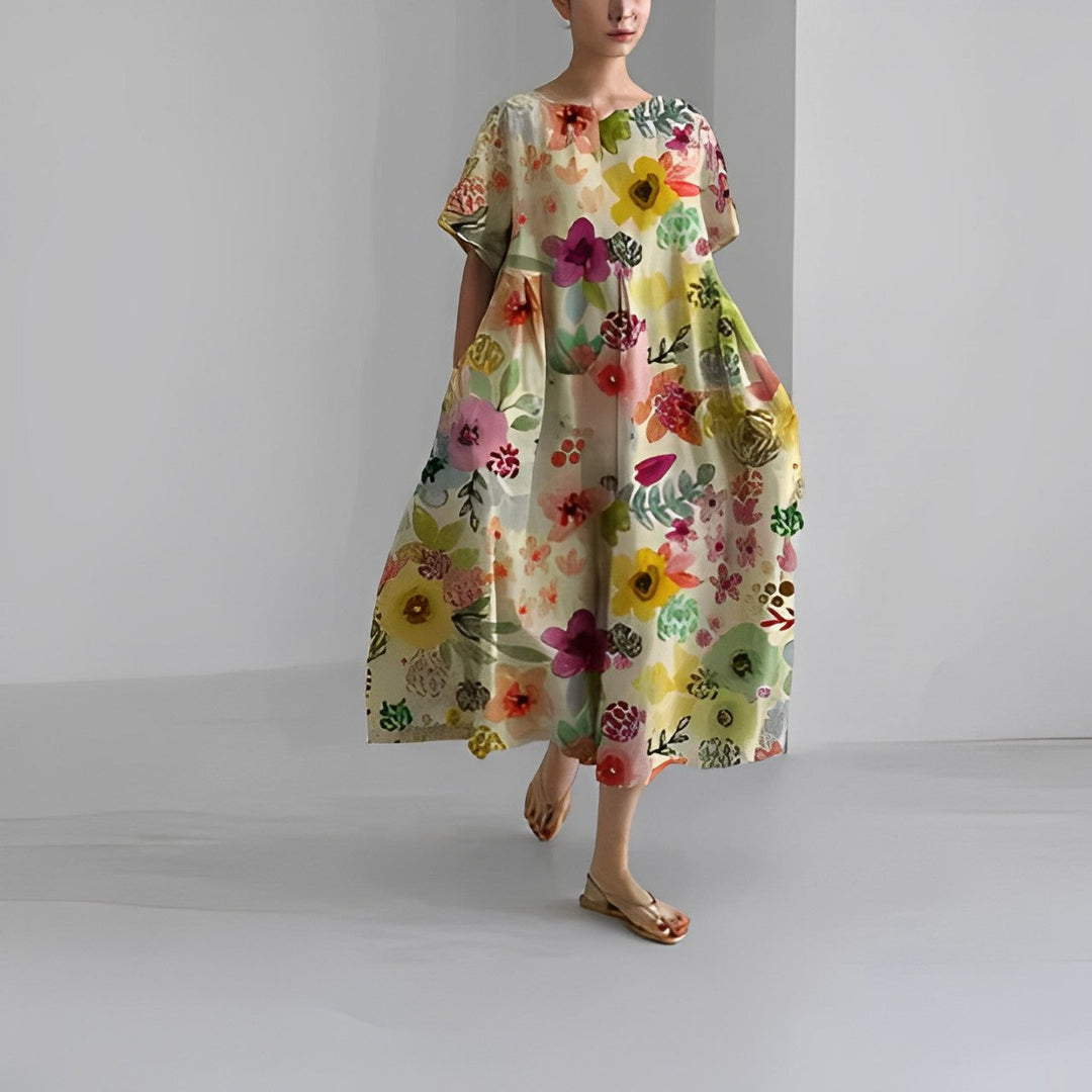 Lorvian™ | Robe Bohème Fleurie Élégante