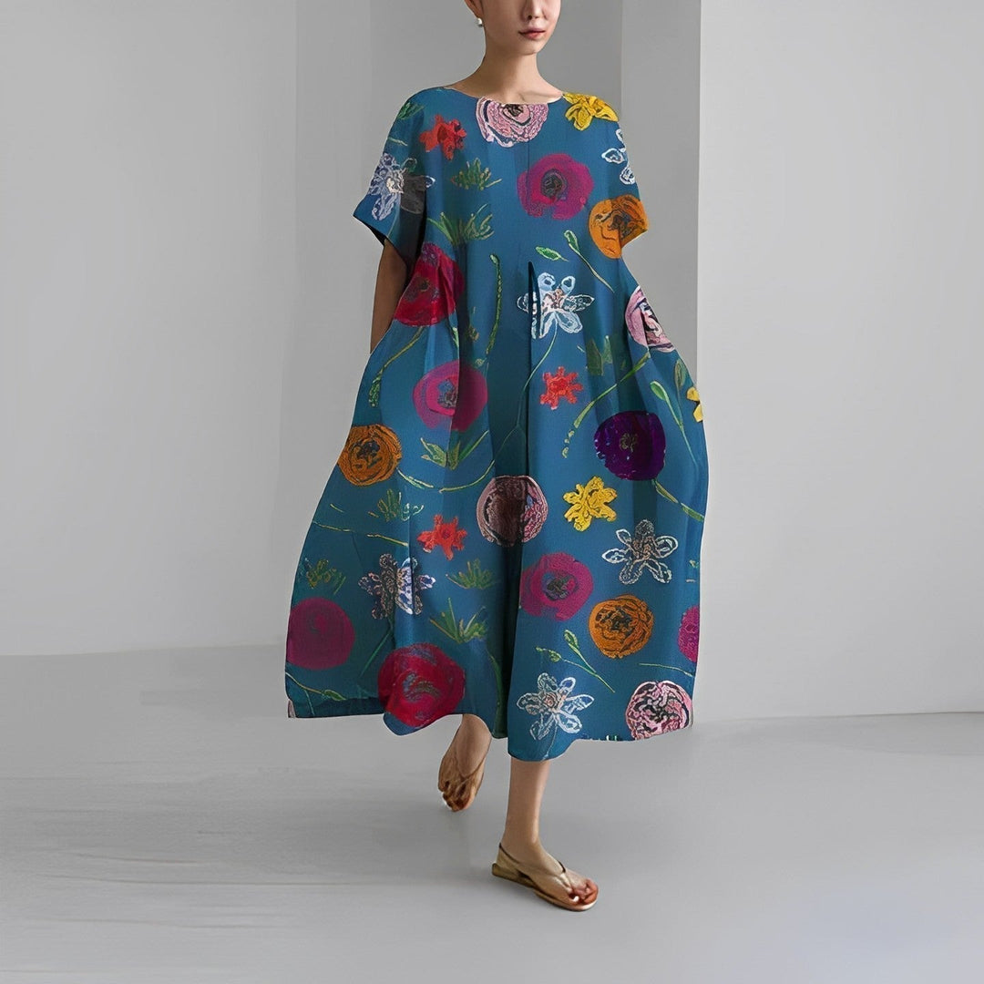 Lorvian™ | Robe Bohème Fleurie Élégante