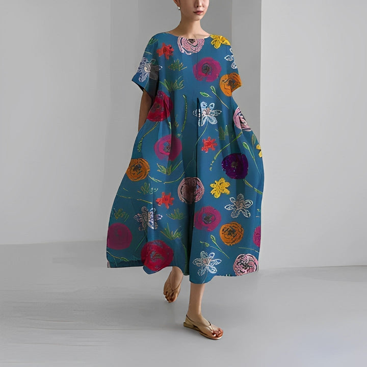 Lorvian™ | Robe Bohème Fleurie Élégante
