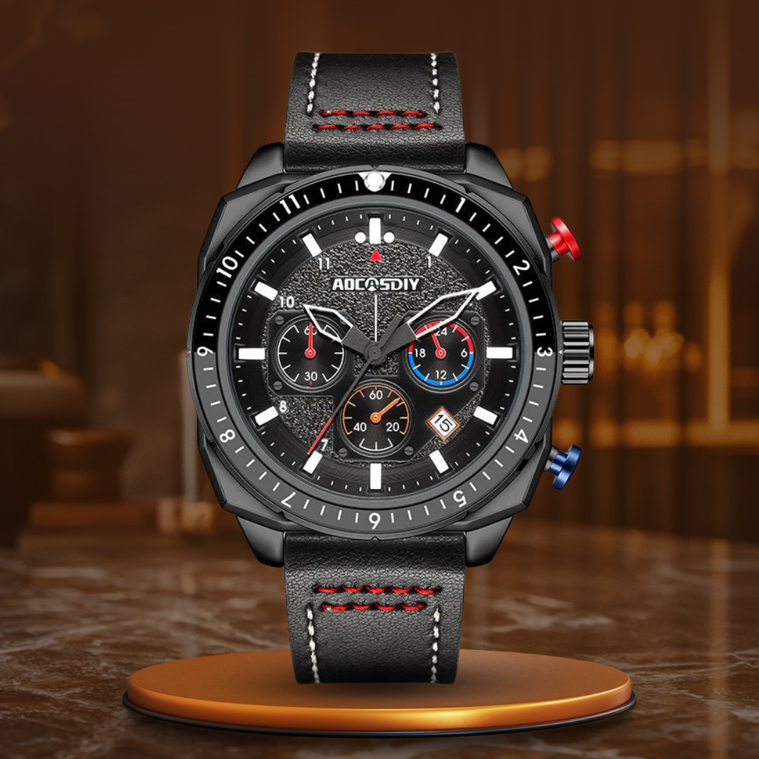 Montre Chronographe Sport de Luxe Quartz™ - Olsen & Olsen