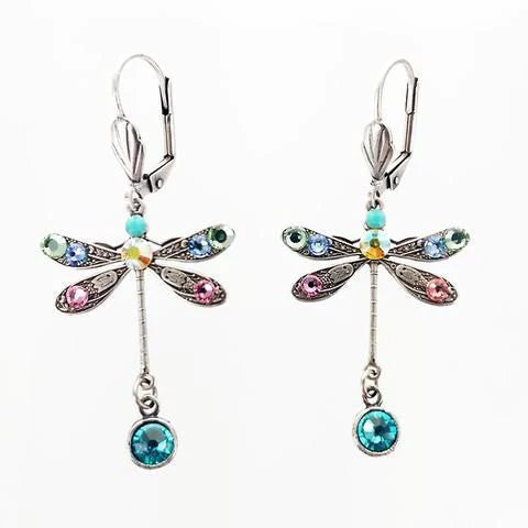 Boucles d'oreilles en forme de libellule élégantes