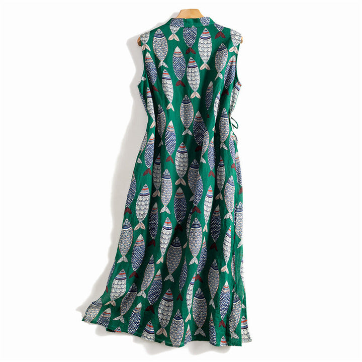 Katherine™ | Robe longue sans manches