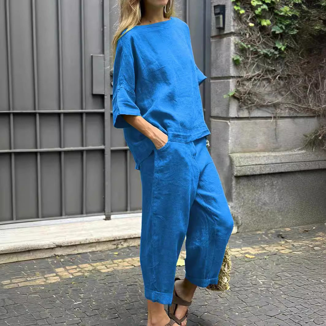 Syara™ | Ensemble de Costume Élégance Décontractée en Deux Pièces