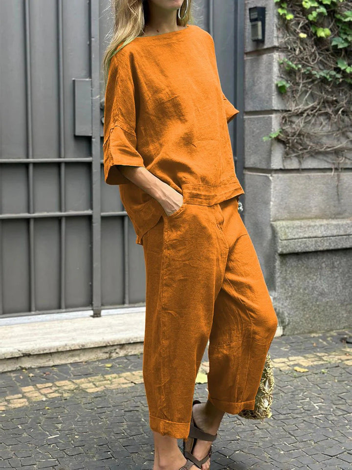 Syara™ | Ensemble de Costume Élégance Décontractée en Deux Pièces