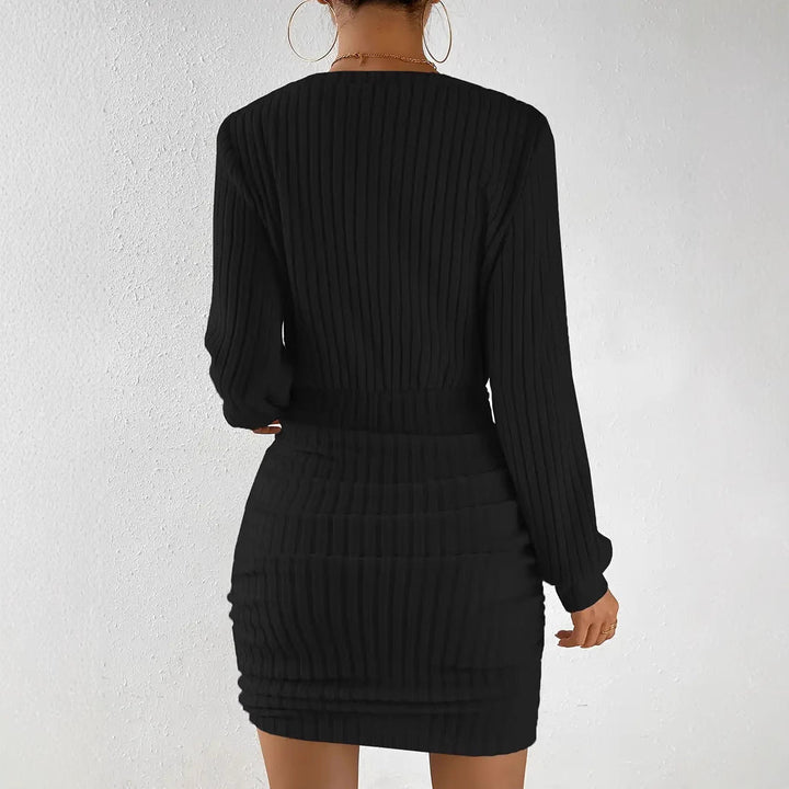 Margot™ | Robe Moulante Rayée Élégante et Chic
