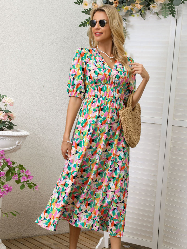 Isabelle™ | Robe Imprimée Chic et Polyvalente
