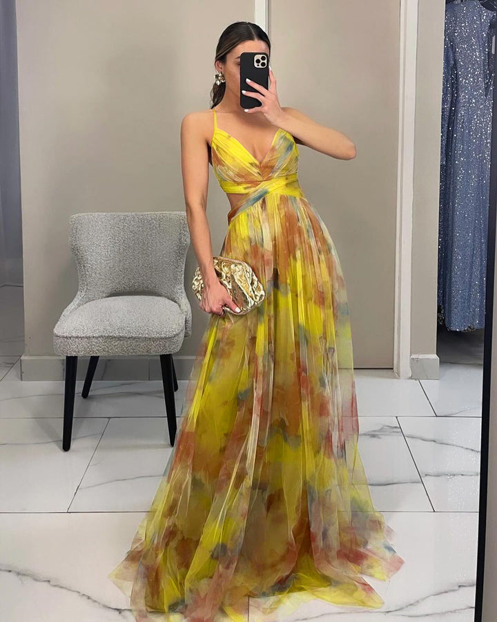 Florence™ | Robe Maxi Florale Élégante et Polyvalente