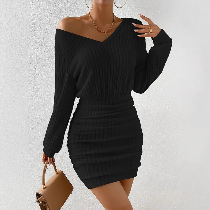 Margot™ | Robe Moulante Rayée Élégante et Chic