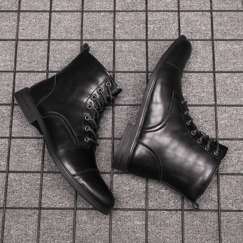 Elyvora™ | Bottes Élégantes en Cuir pour Homme