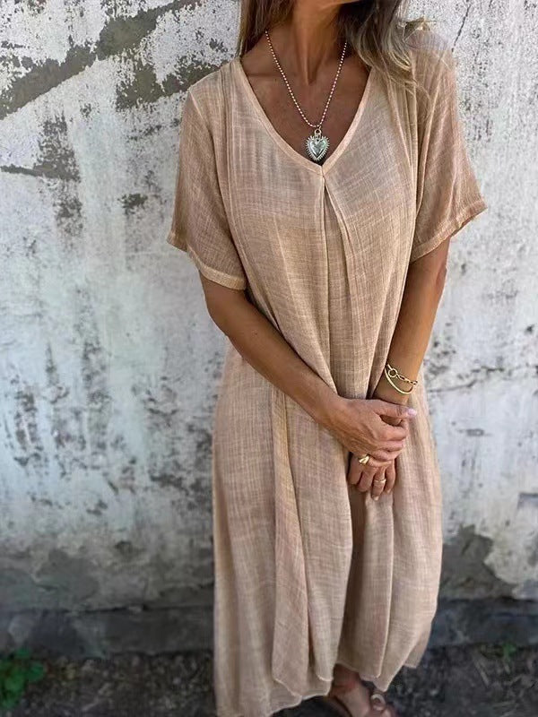 Lottie™ | Robe Décontractée Élégante à Décolleté en V