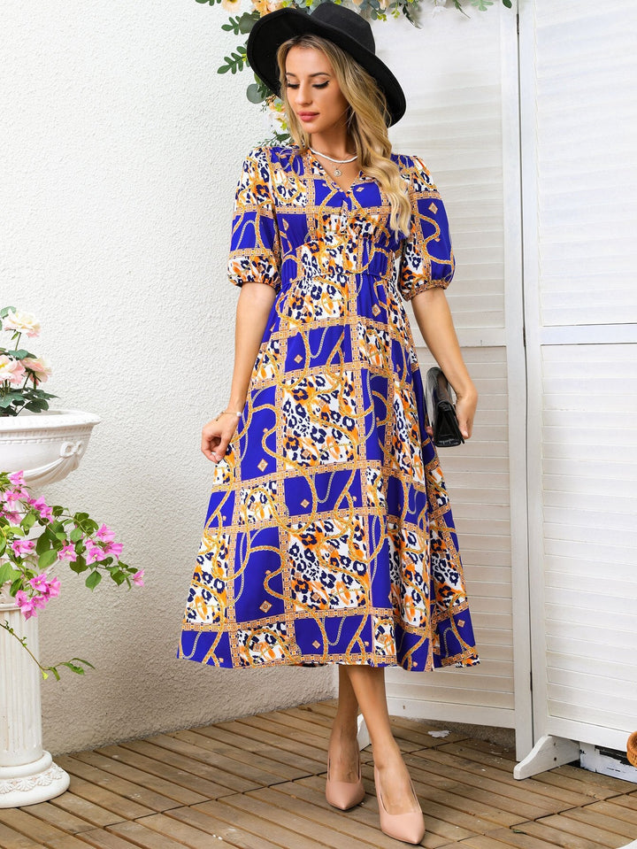 Isabelle™ | Robe Imprimée Chic et Polyvalente