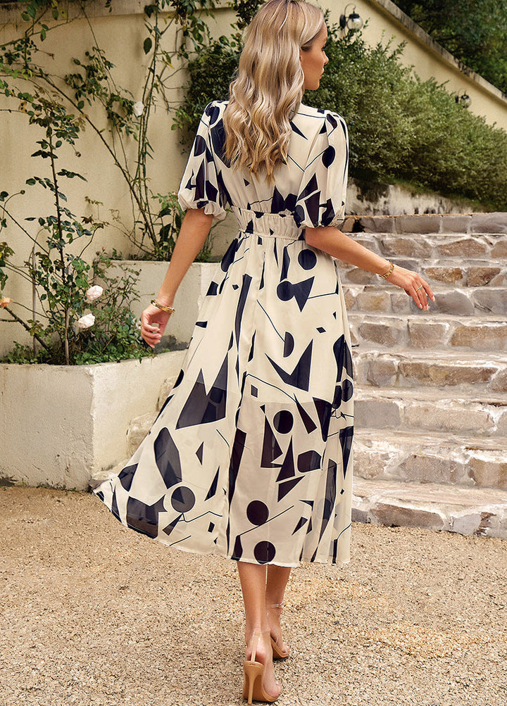 Ziano™ | Élégante Robe Fleurie