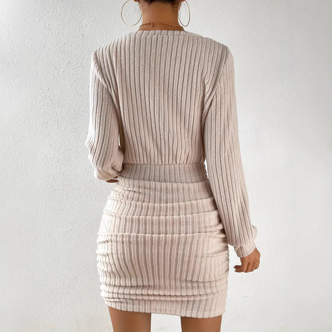 Margot™ | Robe Moulante Rayée Élégante et Chic