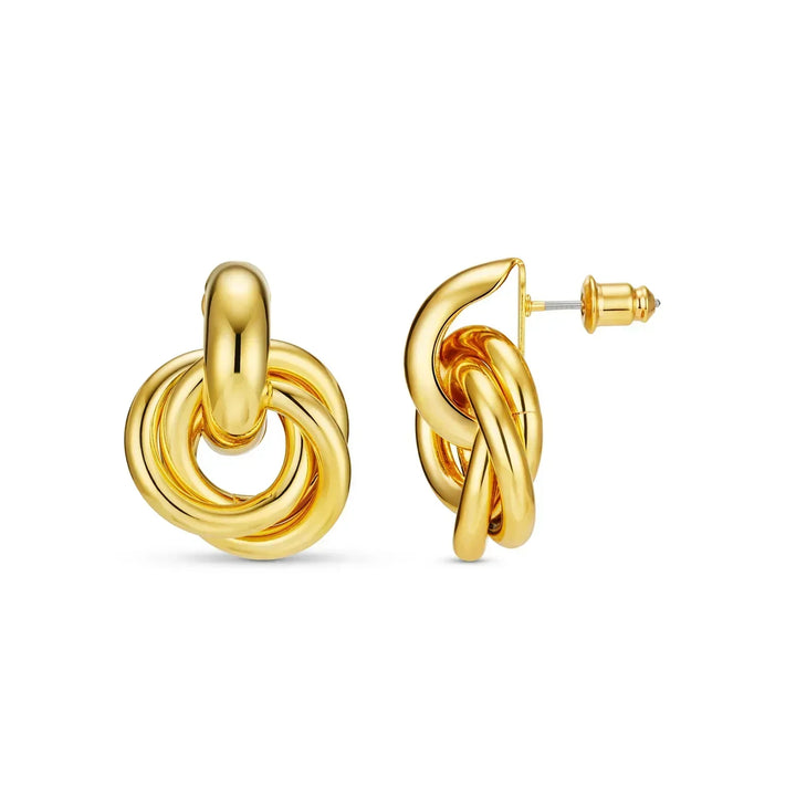 Boucles d'oreilles entrelacées Utsagda