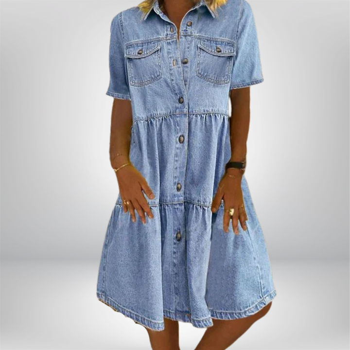 Sofia® | Robe en Jean Boho