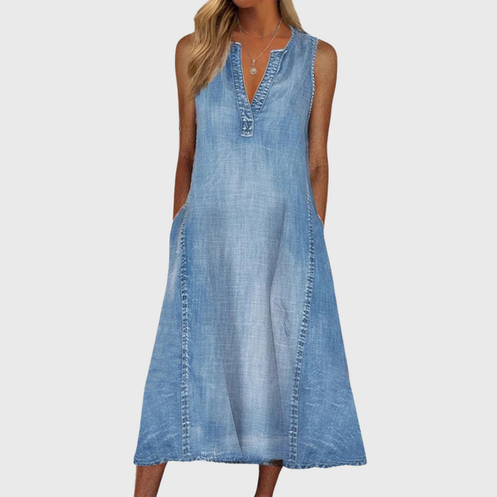 Sofia® | Robe en Denim Confort