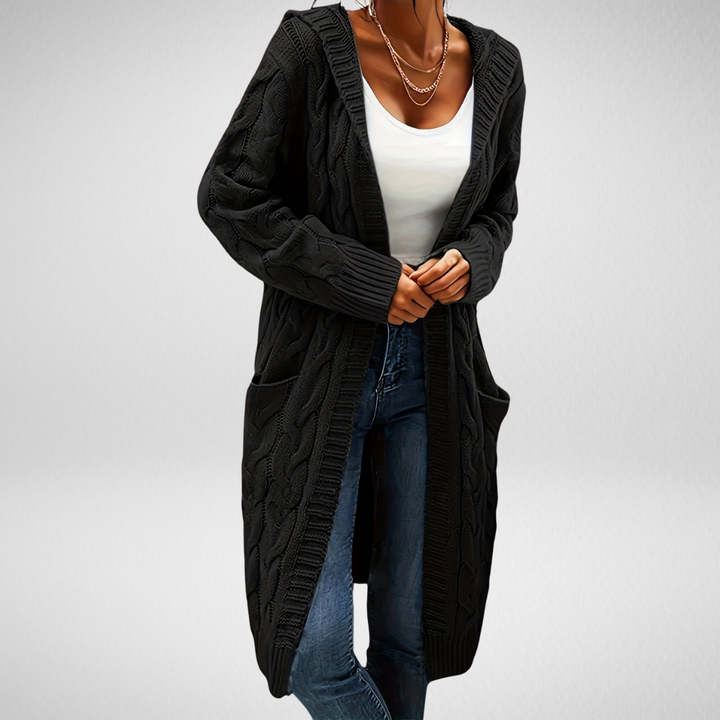 Aventora™ | Cardigan Doux à Capuche avec Poches