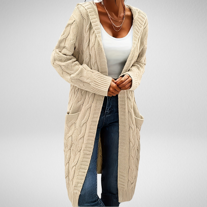 Aventora™ | Cardigan Doux à Capuche avec Poches