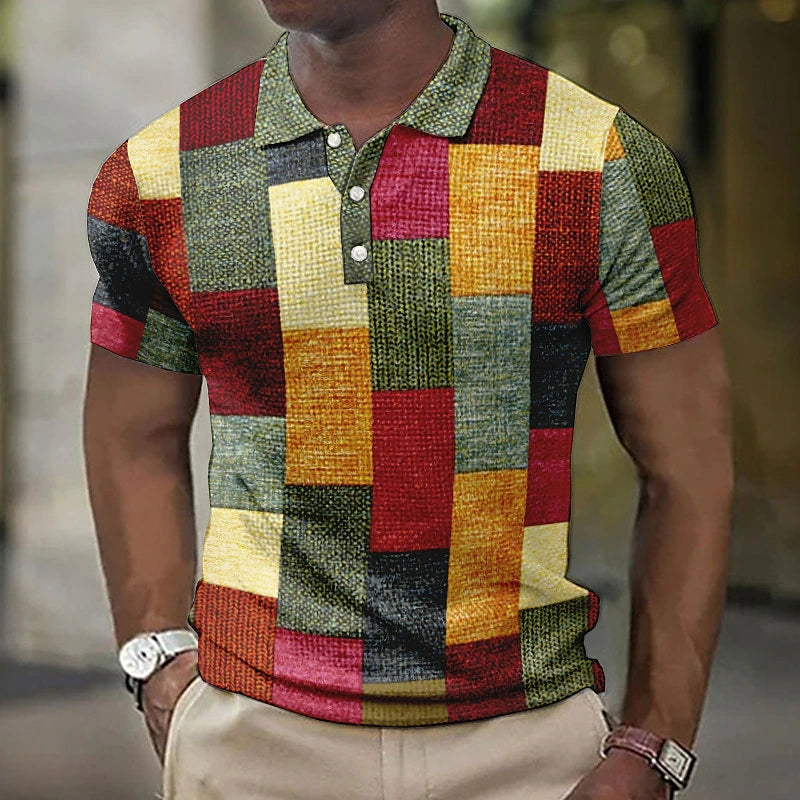 Sayo™ | Polo Multicolore Élégante et Polyvalente