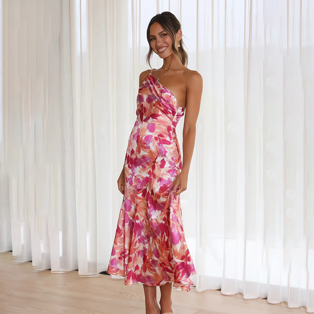 Jenny | Robe d'été fleurie élégante
