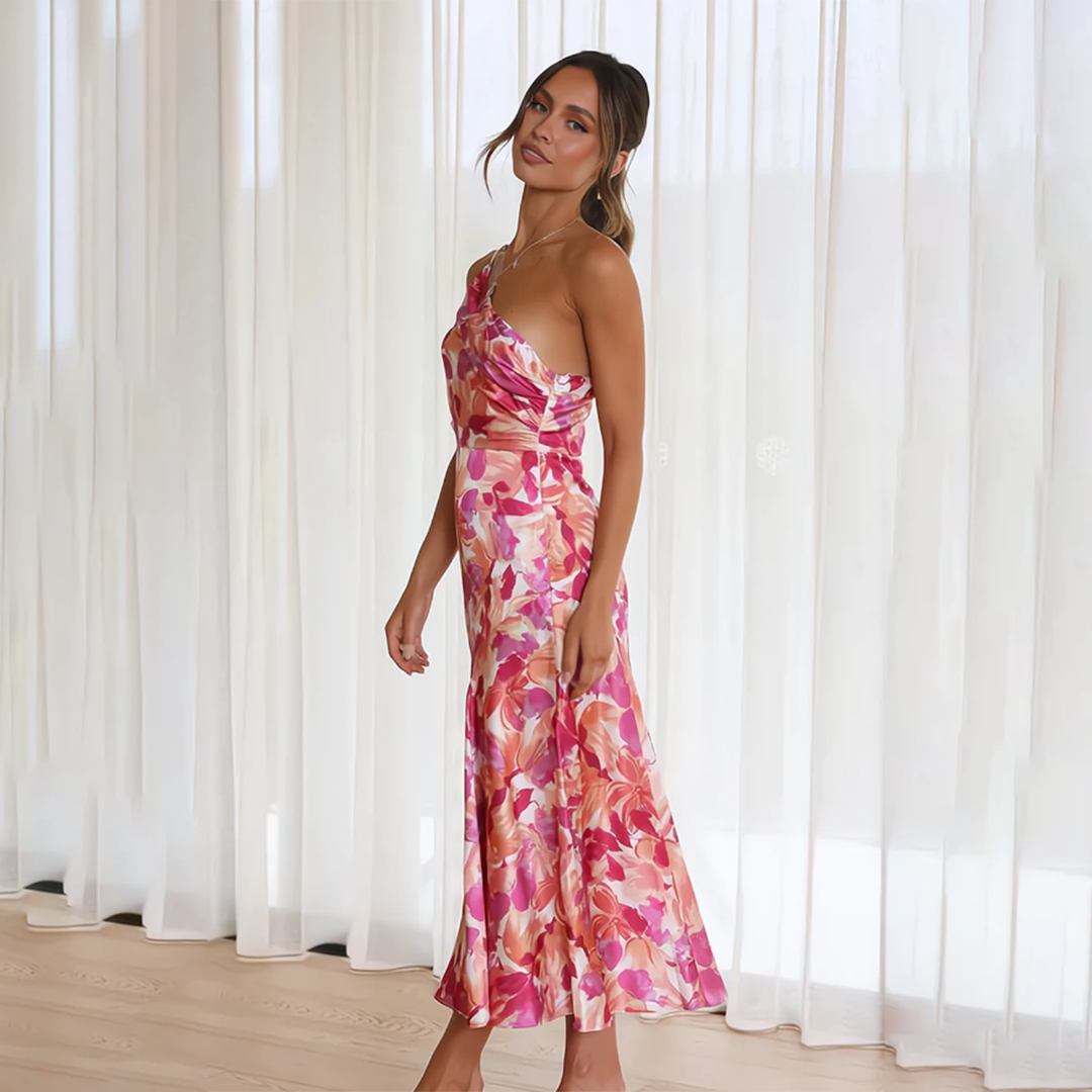 Jenny | Robe d'été fleurie élégante