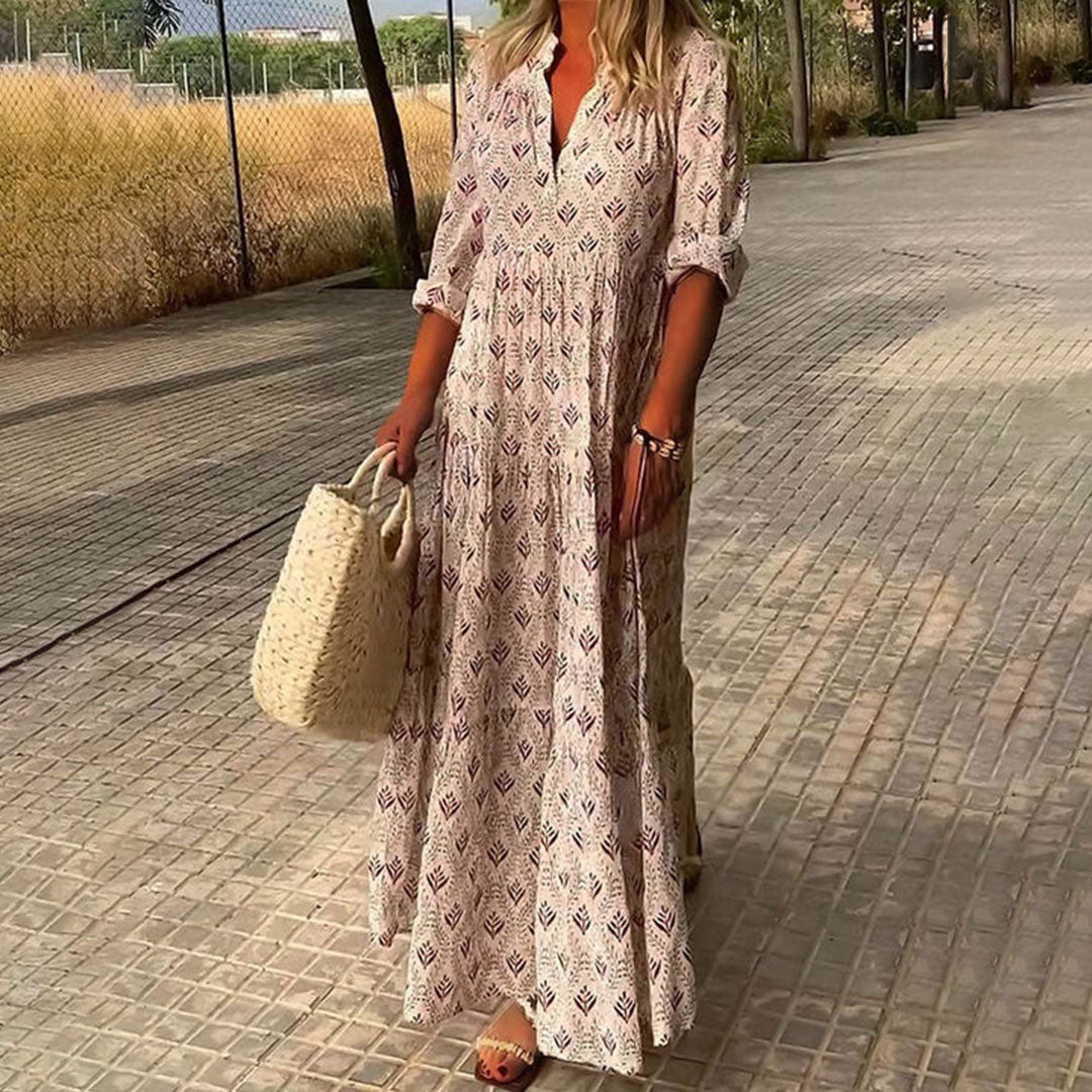 Elira™ | Robe Maxi Boho Envoûtante