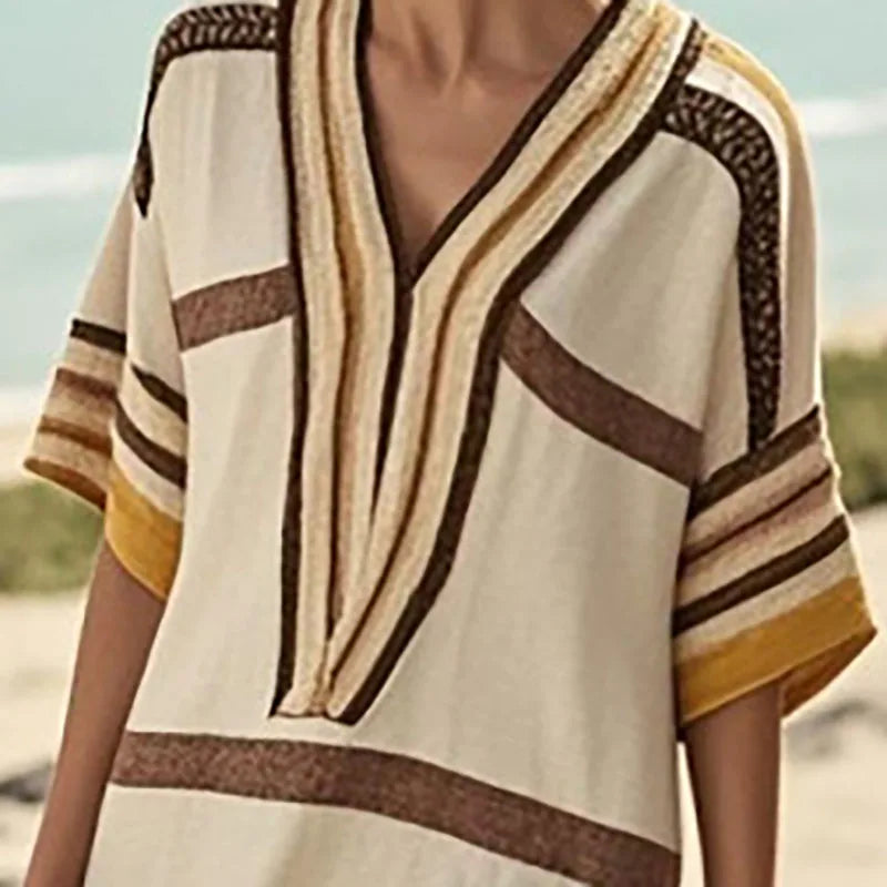 Arie™ | Robe Midi Intemporelle avec Coupe Fluide