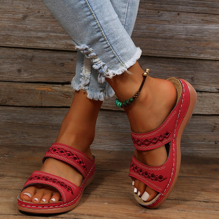 Monica™ | Sandales Orthopédiques Chic et Confortables