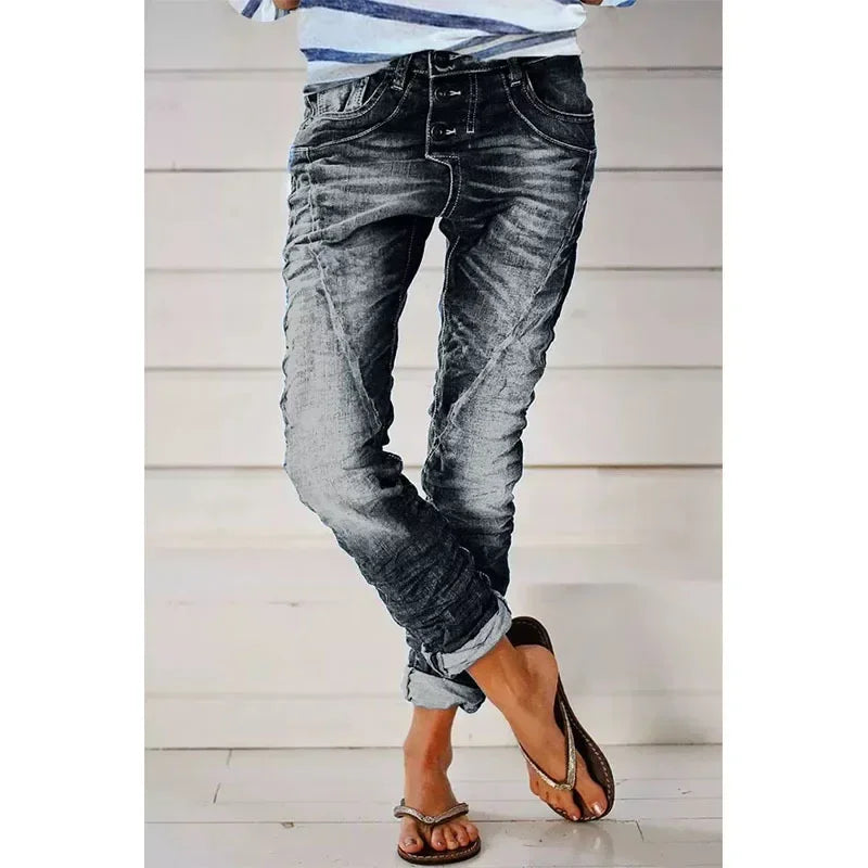 Rheya™| Pantalon Stretch Élégant pour Style et Confort