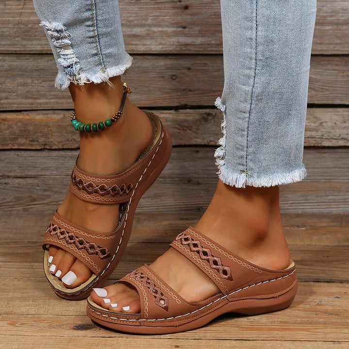 Monica™ | Sandales Orthopédiques Chic et Confortables