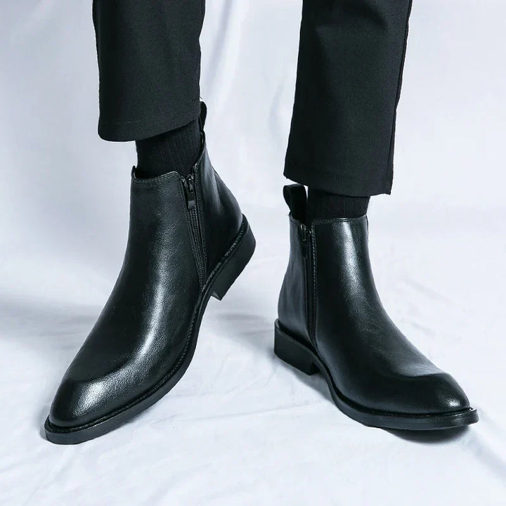 Elythos™ | Bottines Chelsea Élégantes avec Fermeture Éclair