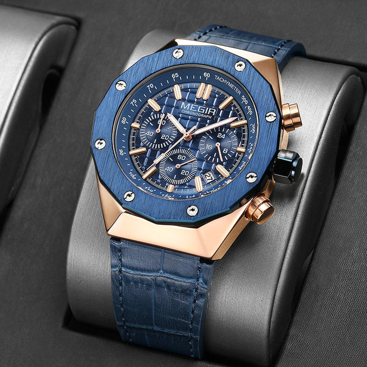 Olsen & Olsen™ Montre Quartz Classique Étanche™