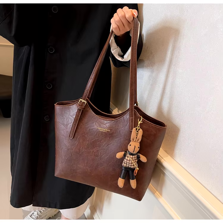 Lexvoria™ | Sac en Cuir avec Charme Amovible