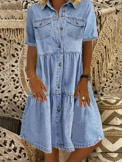 Sofia® | Robe en Jean Boho