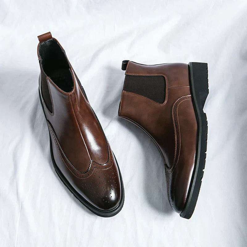 Dwight | Bottes Chelsea en simili cuir
