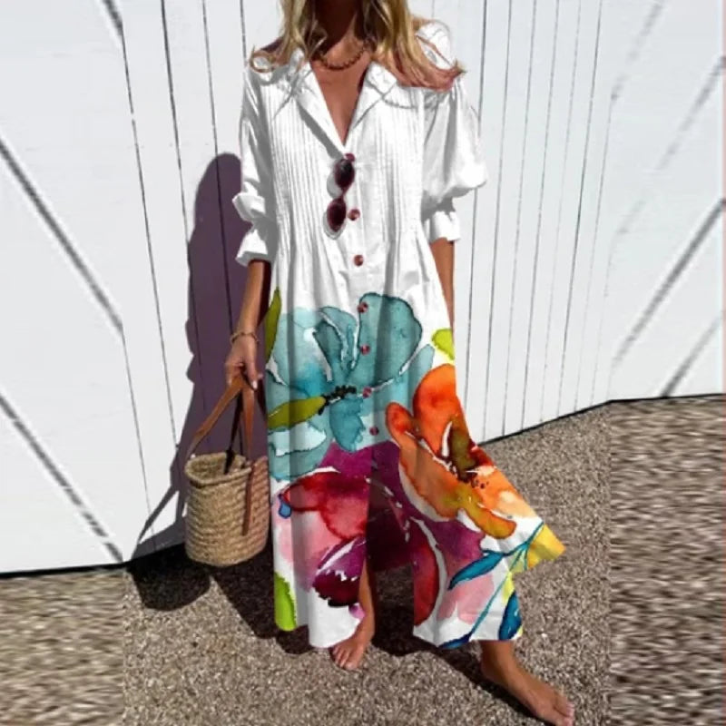 Leni™ | Robe Bohème Élégante et Fluide