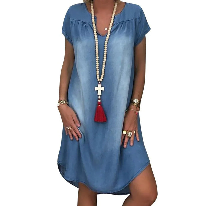 Sofia™ | Robe d'été en denim décontractée