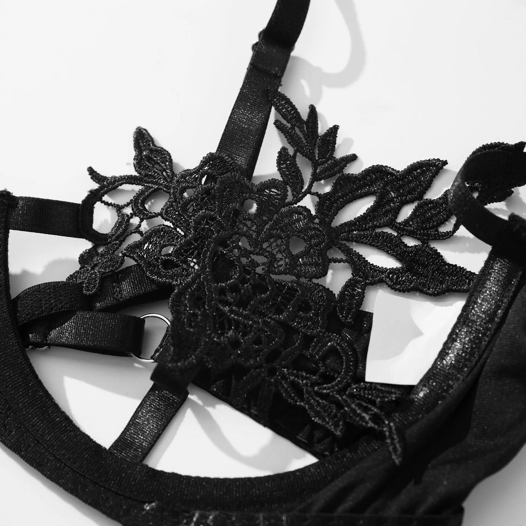 Nivya™ | Ensemble de Lingerie Élégante en 3 Pièces