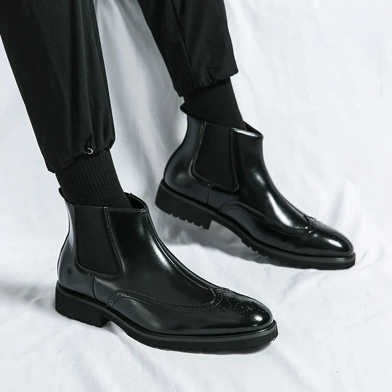 Nexora™ | Bottines Chelsea Classiques et Confortables