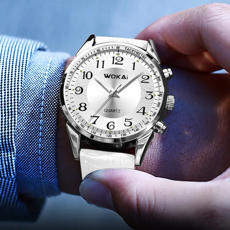 Montre Sport Décontractée Blanche™ - Olsen & Olsen